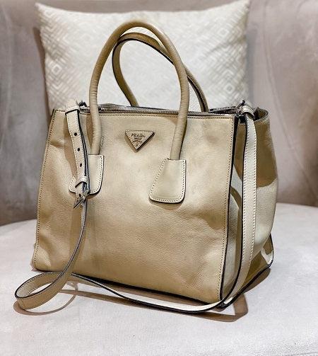 Prada Grey Shoulder Bag - Main Image