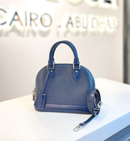 Louis Vuitton Blue Alma BB Bag-handbag-Louis Vuitton-The Closet Egypt