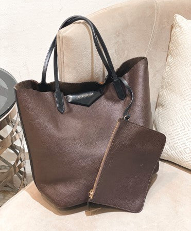 Givenchy Brown Antigona Shopping Shoulder Bag-handbag-Givenchy-The Closet Egypt