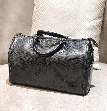 Louis Vuitton Black Speedy Bag-handbag-Louis Vuitton-The Closet Egypt