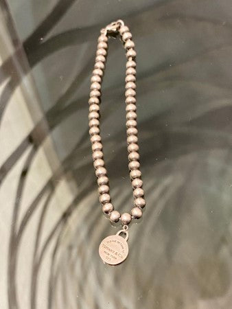 Tiffany & Co Silver Tag Bead Bracelet-Bracelet-Tiffany & Co-The Closet Egypt
