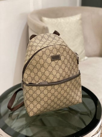 Supreme Back Pack Gucci Gucci Bicolor GG Supreme Backpack Bag