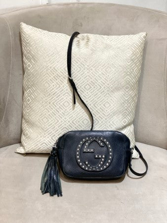 Gucci Soho Disco Studded Crossbody Bag