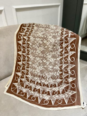 Valentino Bicolor Rectangular Scarf-Scarf-Valentino-The Closet Egypt