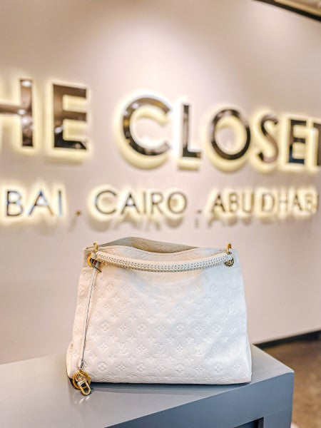 Louis Vuitton White Monogram Empreinte Artsy Bag-handbag-Louis Vuitton-The Closet Egypt