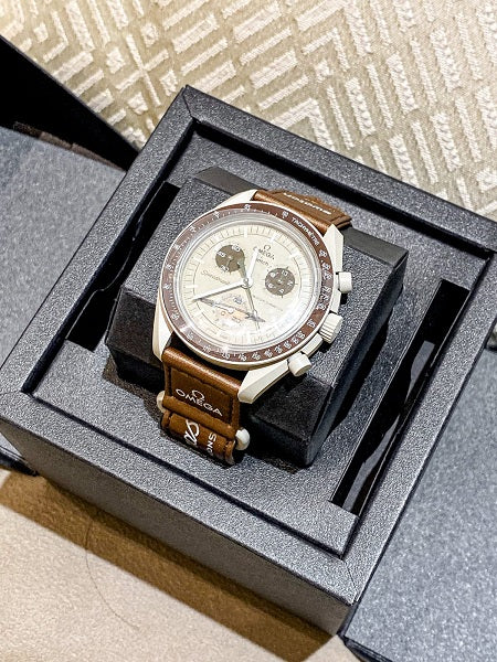 Omega Bicolor Bioceramic Moonswatch Mission To Saturn Watch-Watch-Omega-The Closet Egypt