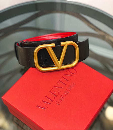Valentino Bicolor Reversible Belt 34-Belt-Valentino-The Closet Egypt