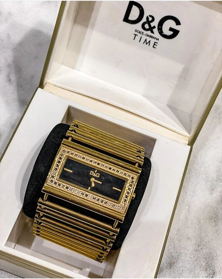 Dolce & Gabbana Gold Gate Watch-Watch-Dolce & Gabbana-The Closet Egypt