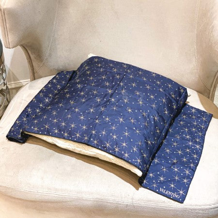 Valentino Navy Blue Scarf-Scarf-Valentino-The Closet Egypt