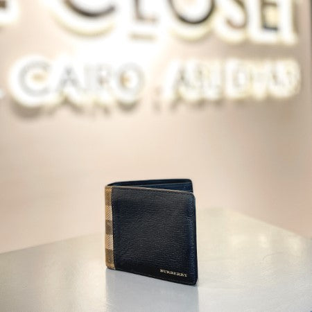 Burberry Black House Check Bi-fold Wallet-wallet-Burberry-The Closet Egypt