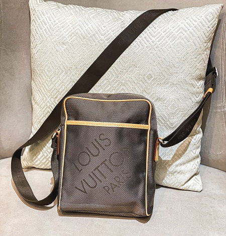 Louis Vuitton Terre Damier Geant Citadin Messenger bag-handbag-Louis Vuitton-The Closet Egypt