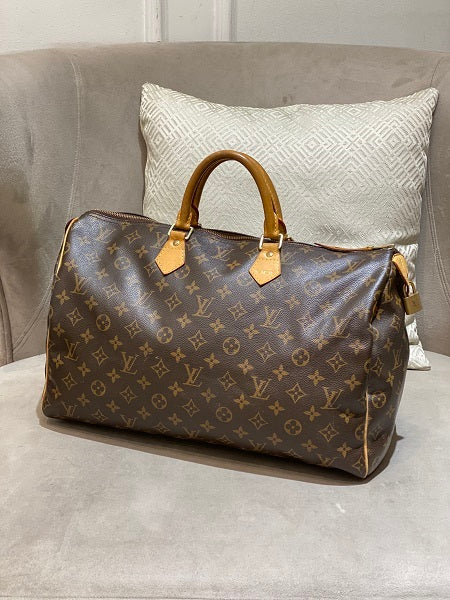 Louis Vuitton Monogram Speedy 40 Bag-handbag-Louis Vuitton-The Closet Egypt