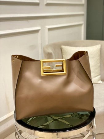Fendi Brown Way Tote Large Bag-handbag-Fendi-The Closet Egypt