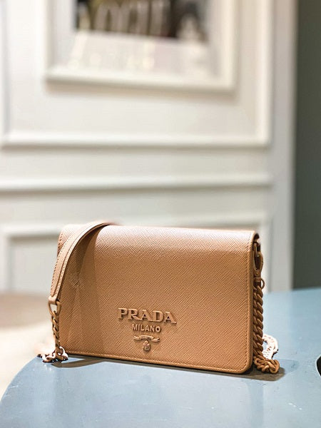 Prada nude crossbody Clearance