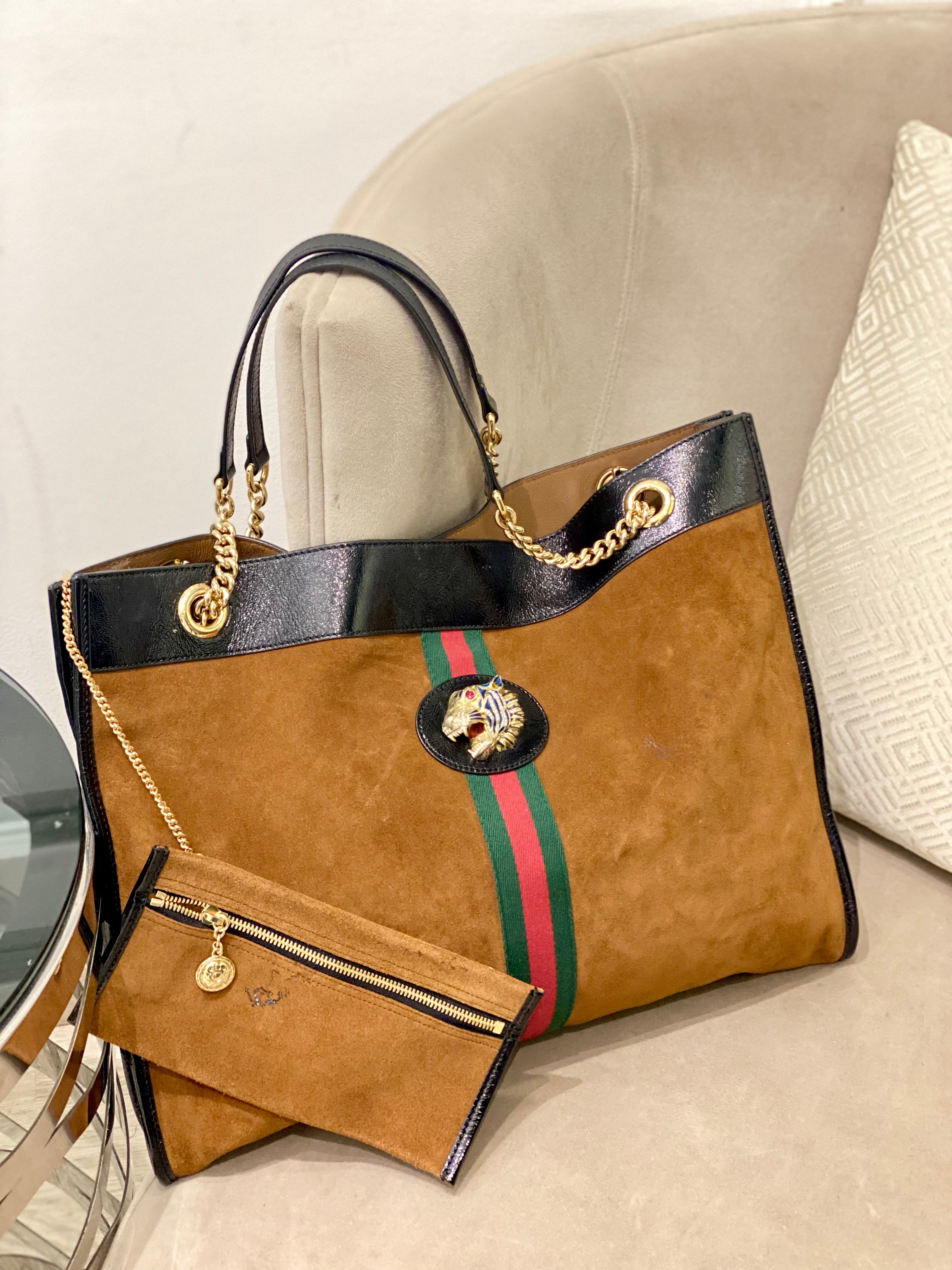 Gucci Multicolor Rajah Tote Bag-handbag-Gucci-The Closet Egypt