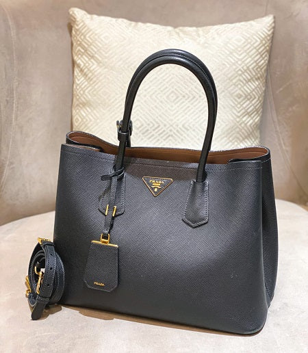 Prada Black Tote Bag-handbag-Prada-The Closet Egypt