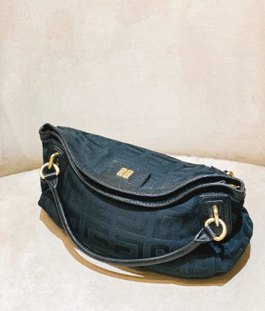 Givenchy Black Monogram Satchel Bag-handbag-Givenchy-The Closet Egypt