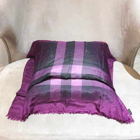Burberry Bicolor Silk Scarf-Scarf-Burberry-The Closet Egypt