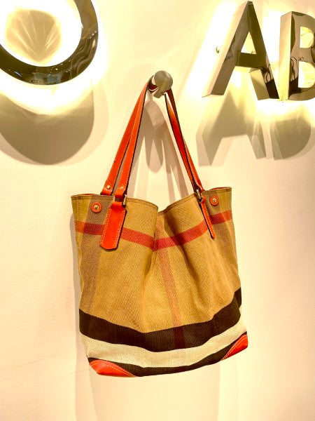 Burberry House Check Red Shoulder Bag-handbag-Burberry-The Closet Egypt