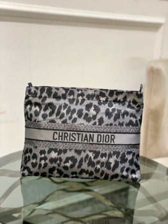 Christian Dior Grey Pochette