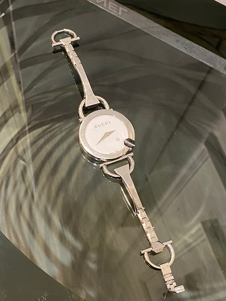 Gucci Silver Watch-Watch-Gucci-The Closet Egypt