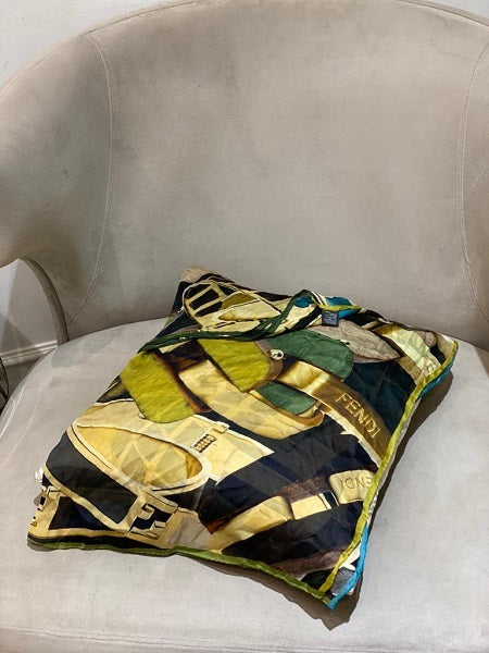 Fendi Multicolor Scarf-Scarf-Fendi-The Closet Egypt