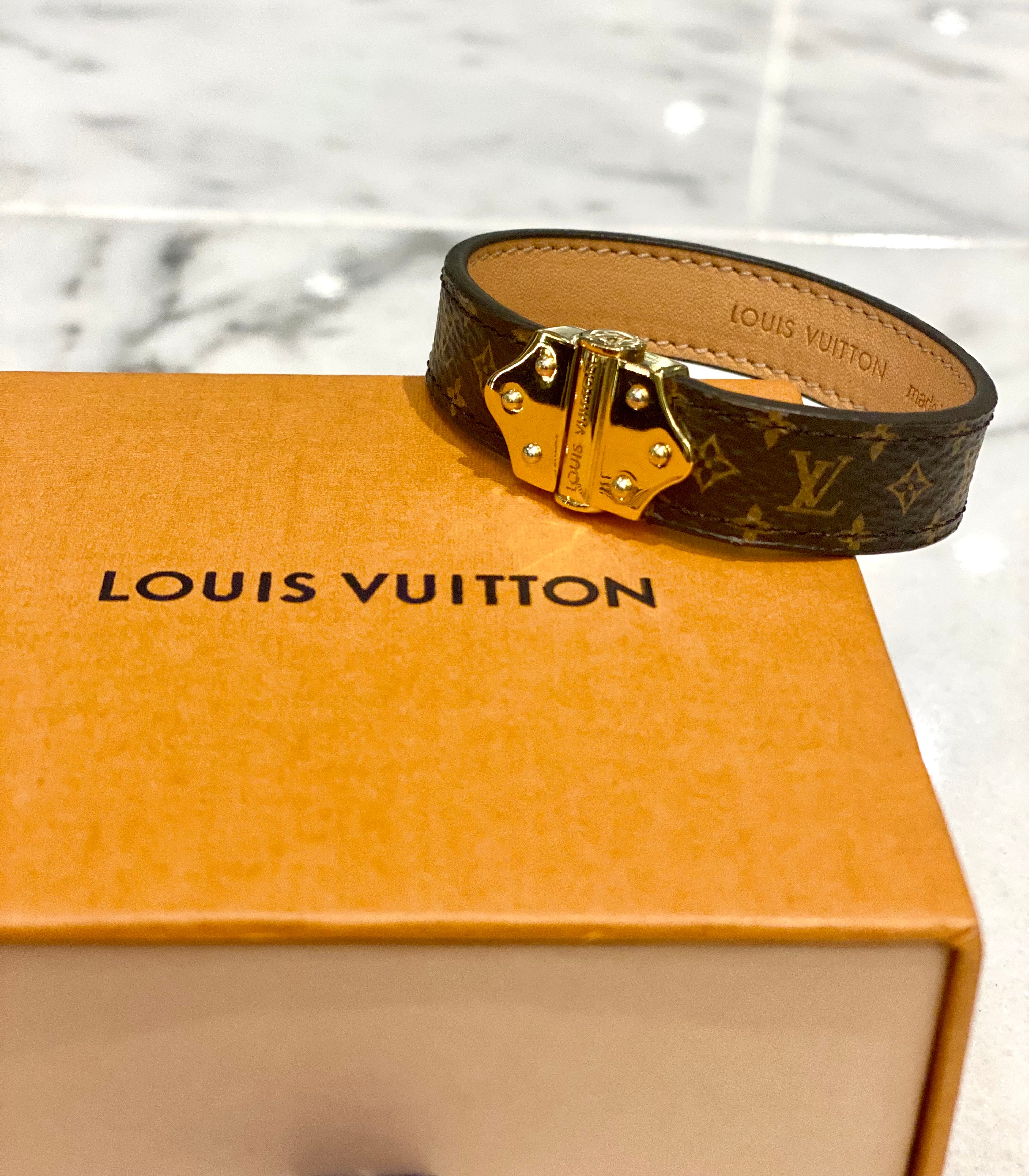 Louis Vuitton Monogram Nano Bracelet 17-Bracelet-Louis Vuitton-The Closet Egypt