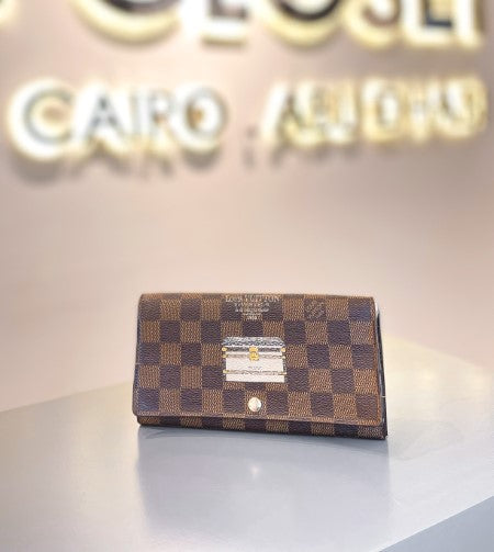 Louis Vuitton Damier Ebene Trunks Insolite Wallet-wallet-Louis Vuitton-The Closet Egypt