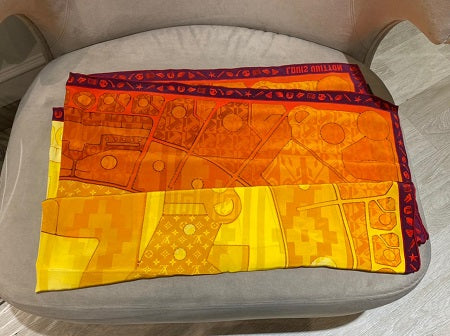 Louis Vuitton LTD INTI Sun Giant Scarf-Scarf-Louis Vuitton-The Closet Egypt