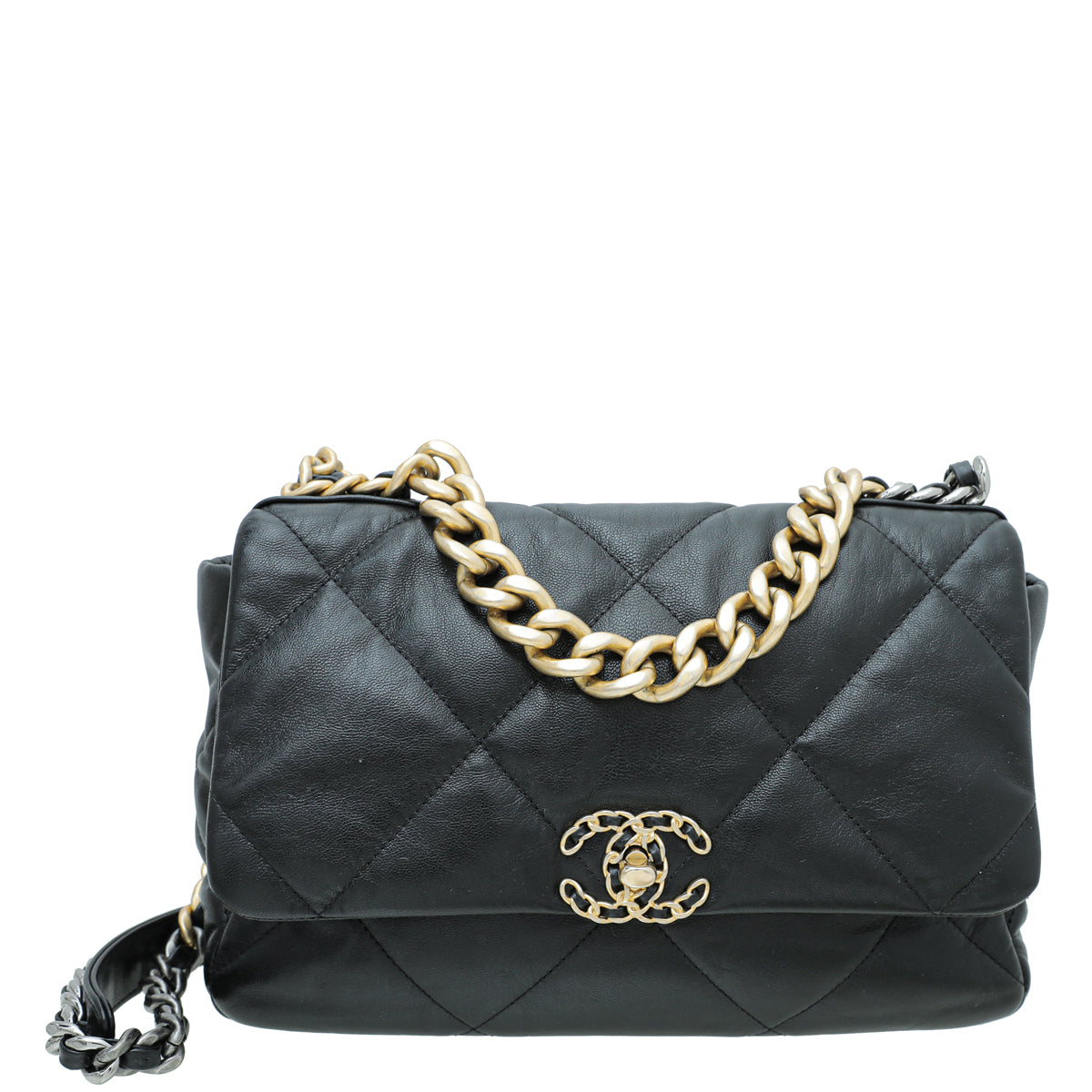 Large black chanel online bag