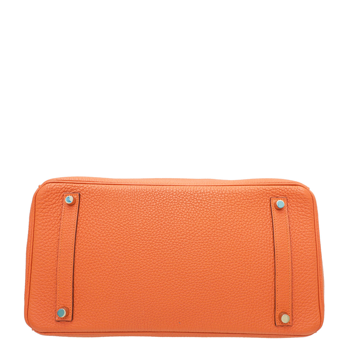 Hermes Orange Birkin 35 Bag