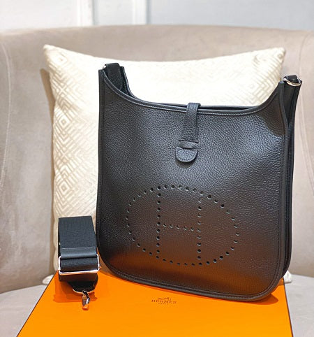 Hermes Black Evelyne lll 29 Bag