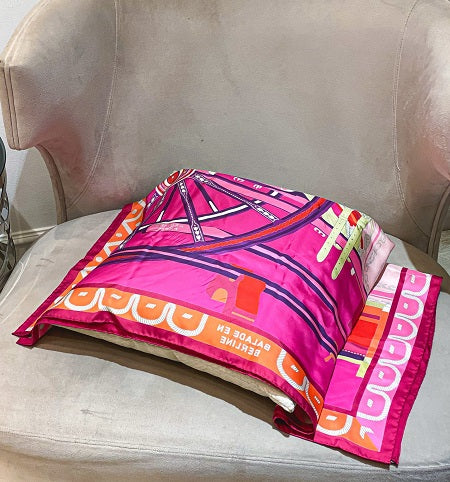 Hermes Multicolor Balade En Berline Scarf-Scarf-Hermes-The Closet Egypt