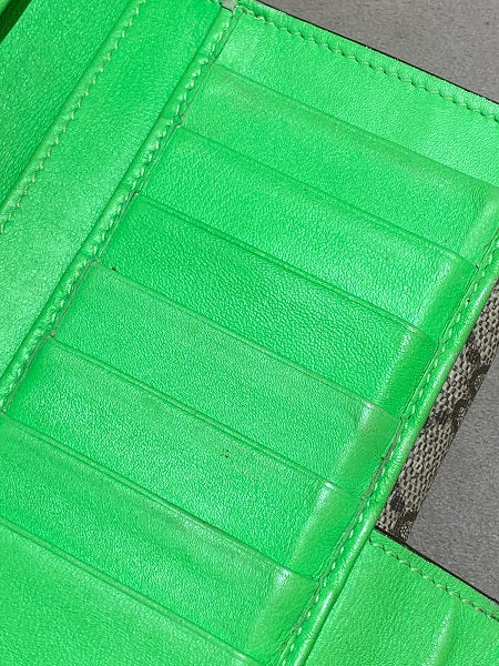 Gucci Bicolor GG Supreme Heart Print Wallet-wallet-Gucci-The Closet Egypt