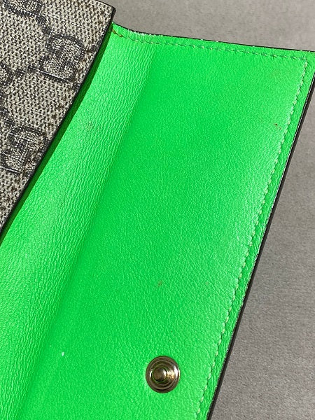 Gucci Bicolor GG Supreme Heart Print Wallet-wallet-Gucci-The Closet Egypt