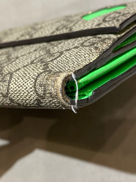 Gucci Bicolor GG Supreme Heart Print Wallet-wallet-Gucci-The Closet Egypt