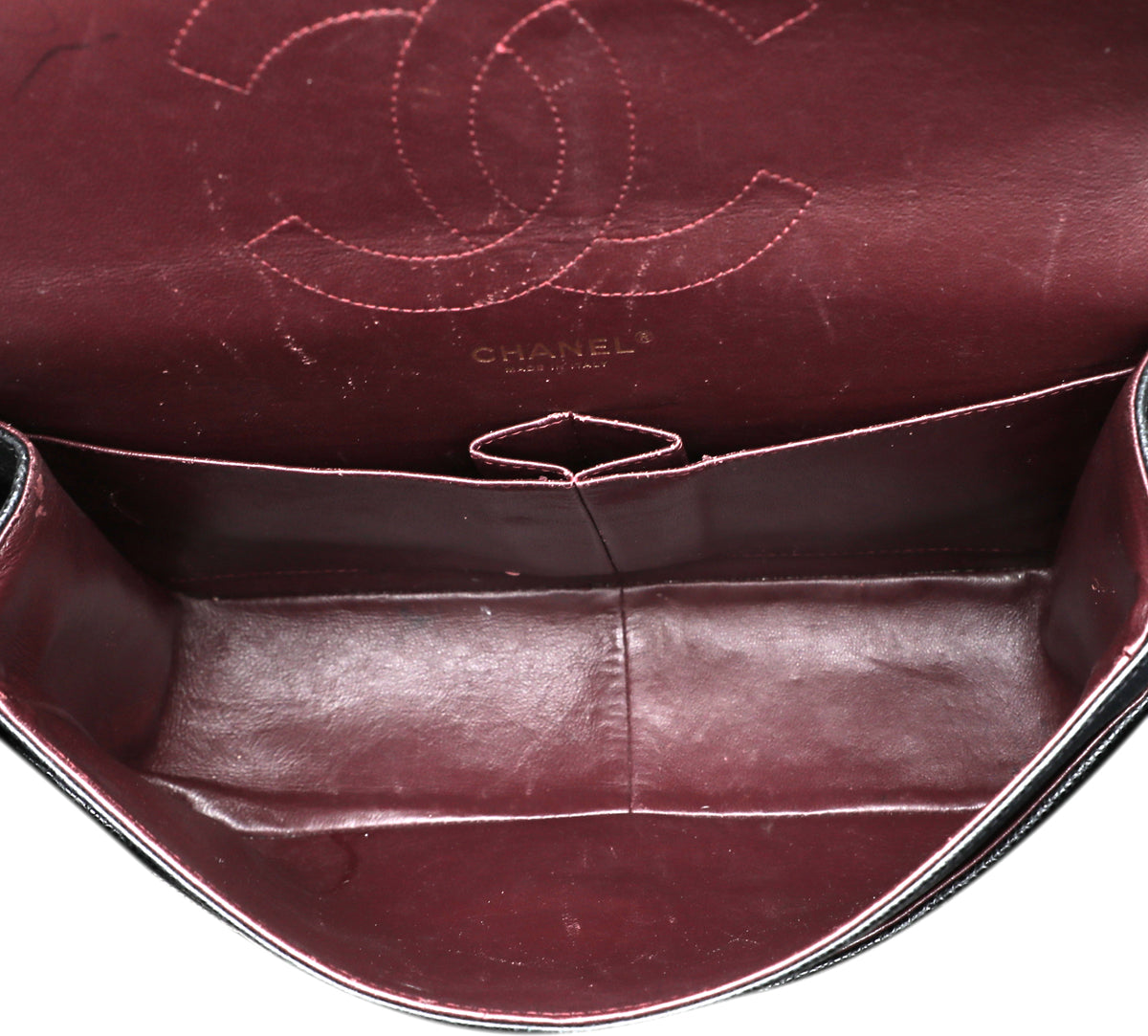 Chanel Black CC Classic Double Flap Jumbo Bag-handbag-Chanel-The Closet Egypt