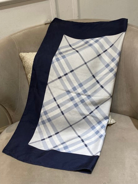 Burberry Bicolor Haymarket Scarf-Scarf-Burberry-The Closet Egypt