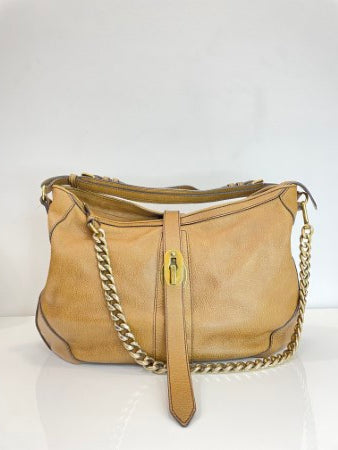 Burberry Camel Shoulder Bag-handbag-Burberry-The Closet Egypt