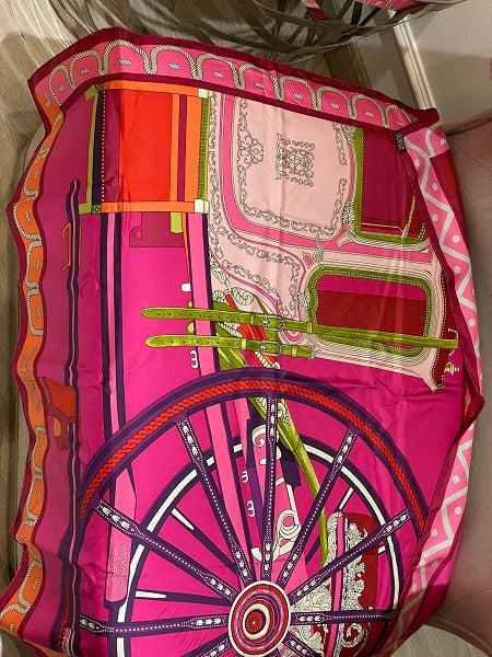 Hermes Multicolor Balade En Berline Scarf-Scarf-Hermes-The Closet Egypt