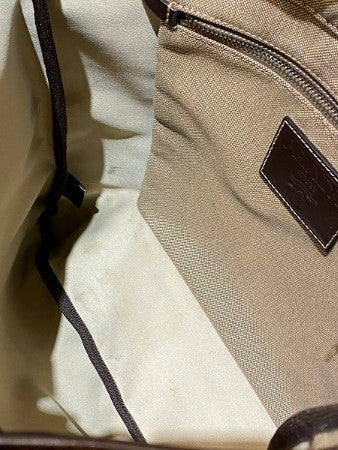 Prada Beige Logo Print Bag-handbag-Prada-The Closet Egypt