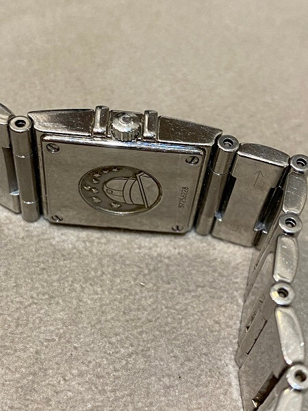 Omega Stainless Steel Diamond Constellation Quartz Wristwatch-Watch-Omega-The Closet Egypt