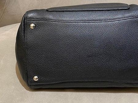 Prada Black Vitello Two Way Handbag Bag-handbag-Prada-The Closet Egypt