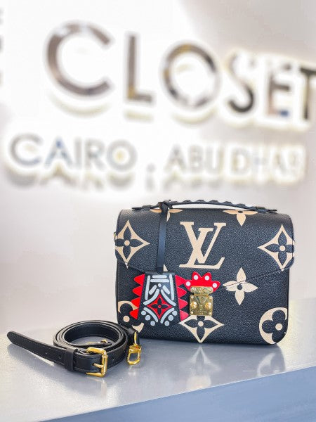 Louis Vuitton Bicolor Crafty Pochette Metis Bag-handbag-Louis Vuitton-The Closet Egypt
