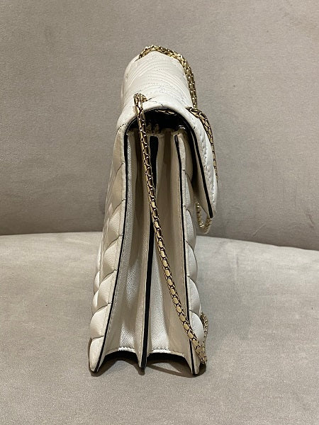 Bvlgari White Quilted Serpenti Forever Flap Bag-handbag-Bvlgari-The Closet Egypt