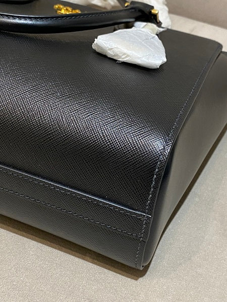 Prada Black Top Handle Tote Bag-handbag-Prada-The Closet Egypt