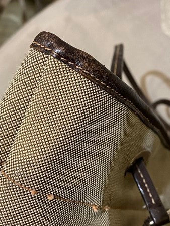 Prada Beige Logo Print Bag-handbag-Prada-The Closet Egypt