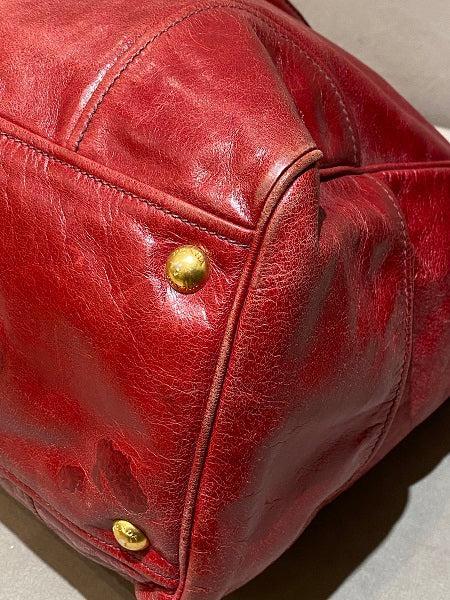 Prada Red Shoulder Bag-handbag-Prada-The Closet Egypt