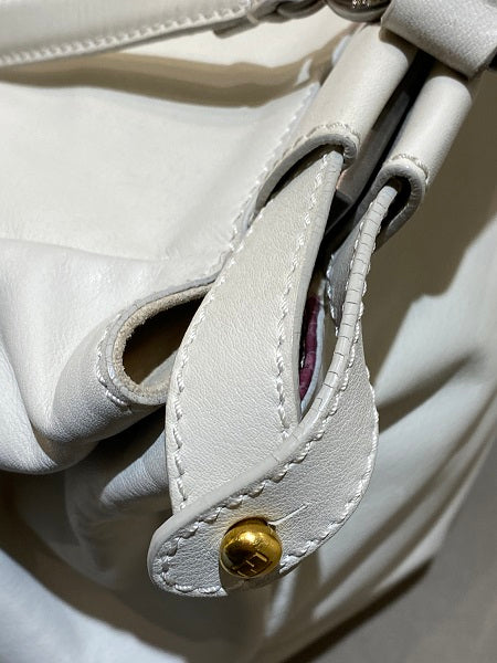 Fendi Cream Peekaboo Bag-handbag-Fendi-The Closet Egypt