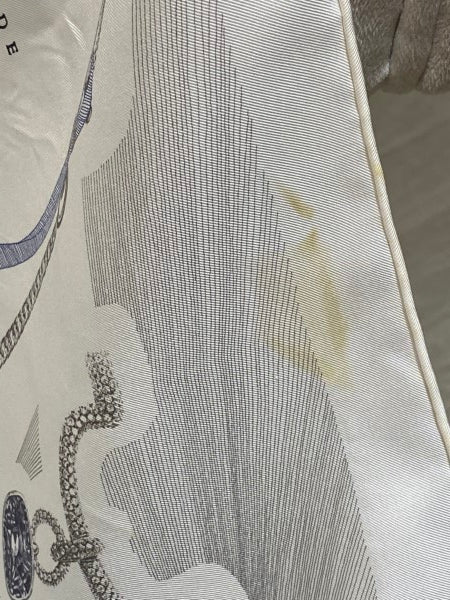 Hermes Bicolor Etude Pour Une Parure De Gala Scarf-Scarf-Hermes-The Closet Egypt